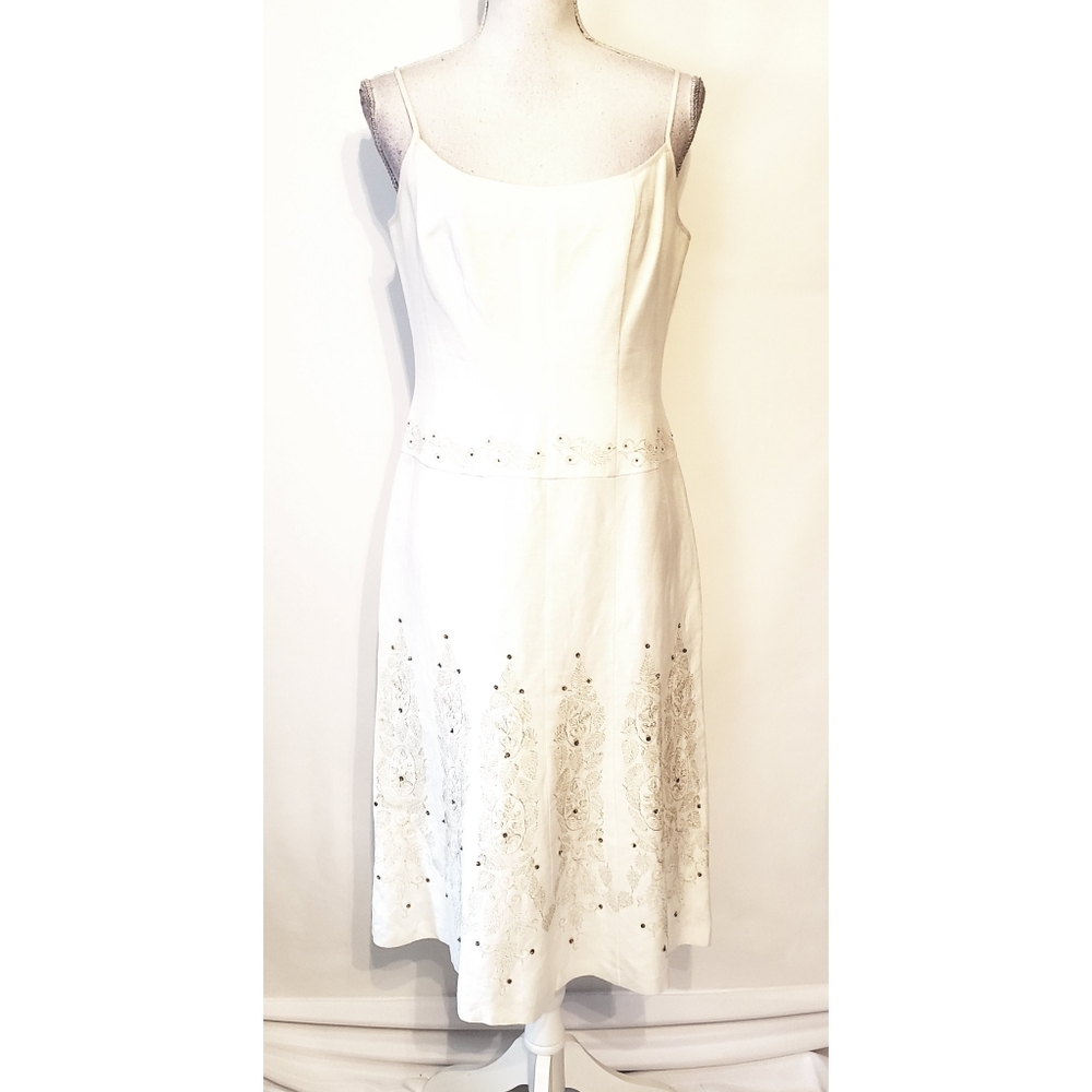 Yves Cosette Depeche fit and flair dress